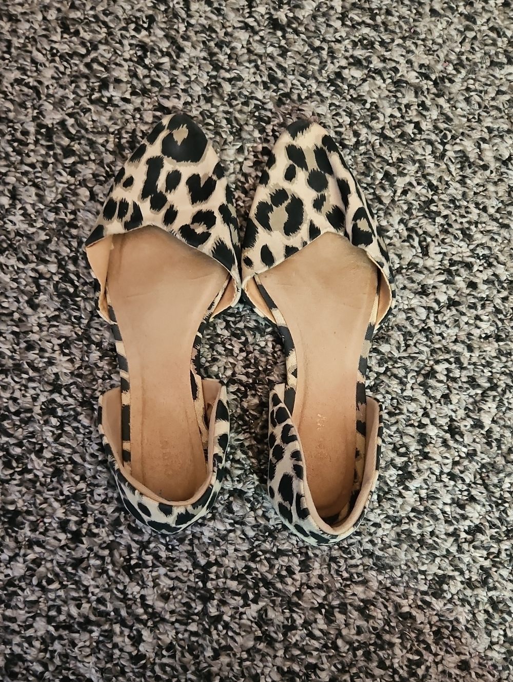Leopard Print Flats